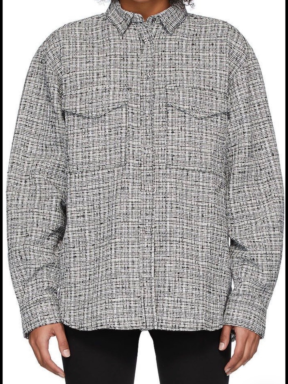 Toteme Blue and White Novella Button-Down Shirt